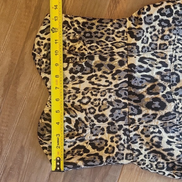 J. Crew Collection Animal Print Optional Spaghetti Strap Strapless Dress, Size 0 - Picture 5 of 16